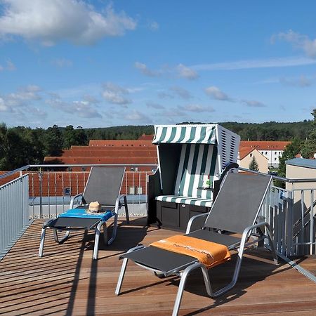 Duenenresort In Binz, Strandnahe Und Moderne Fewos Mit Balkon, Teilweise Mit Meerblick, Buitenkant foto