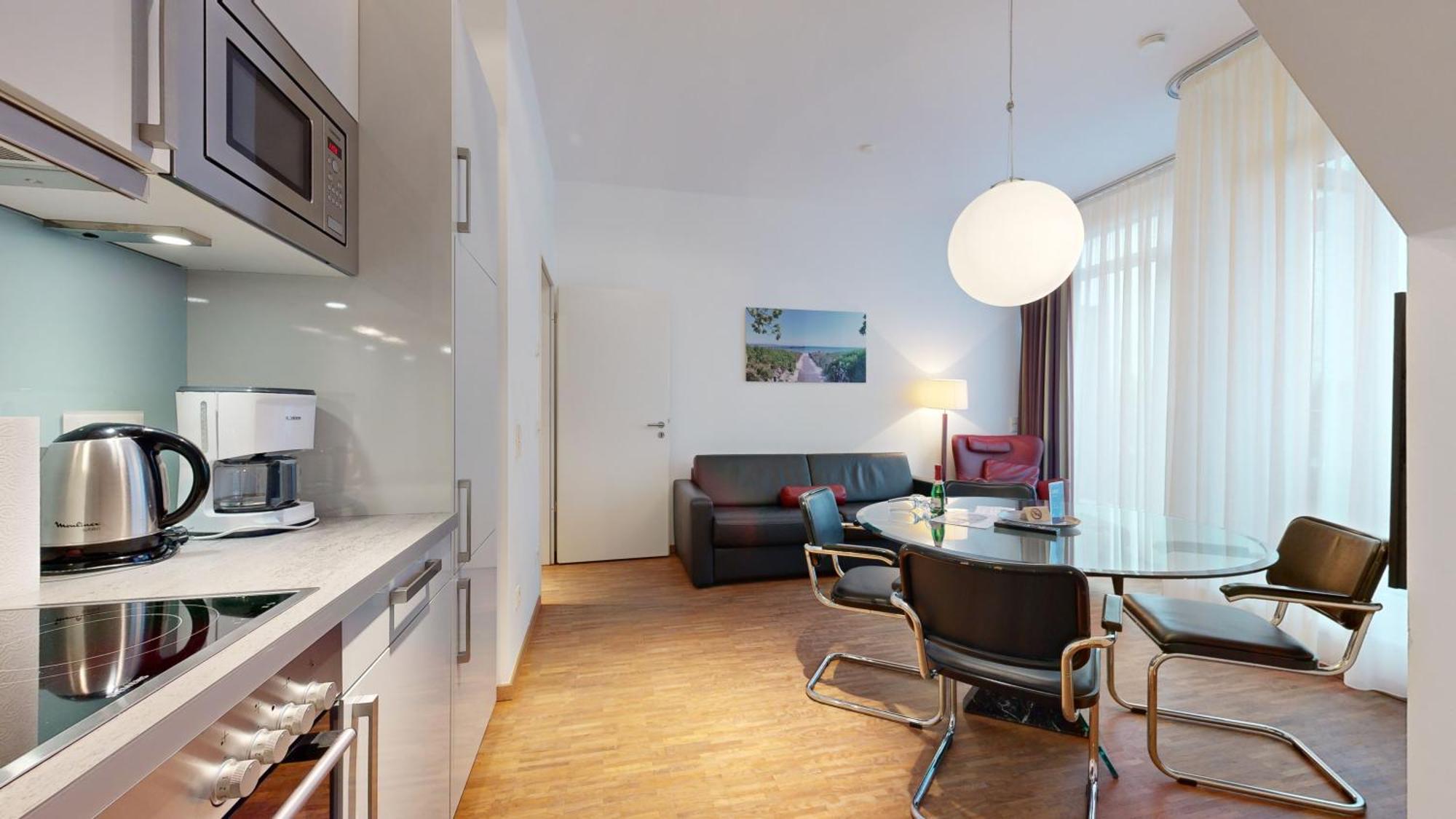 Duenenresort In Binz, Strandnahe Und Moderne Fewos Mit Balkon, Teilweise Mit Meerblick, Buitenkant foto