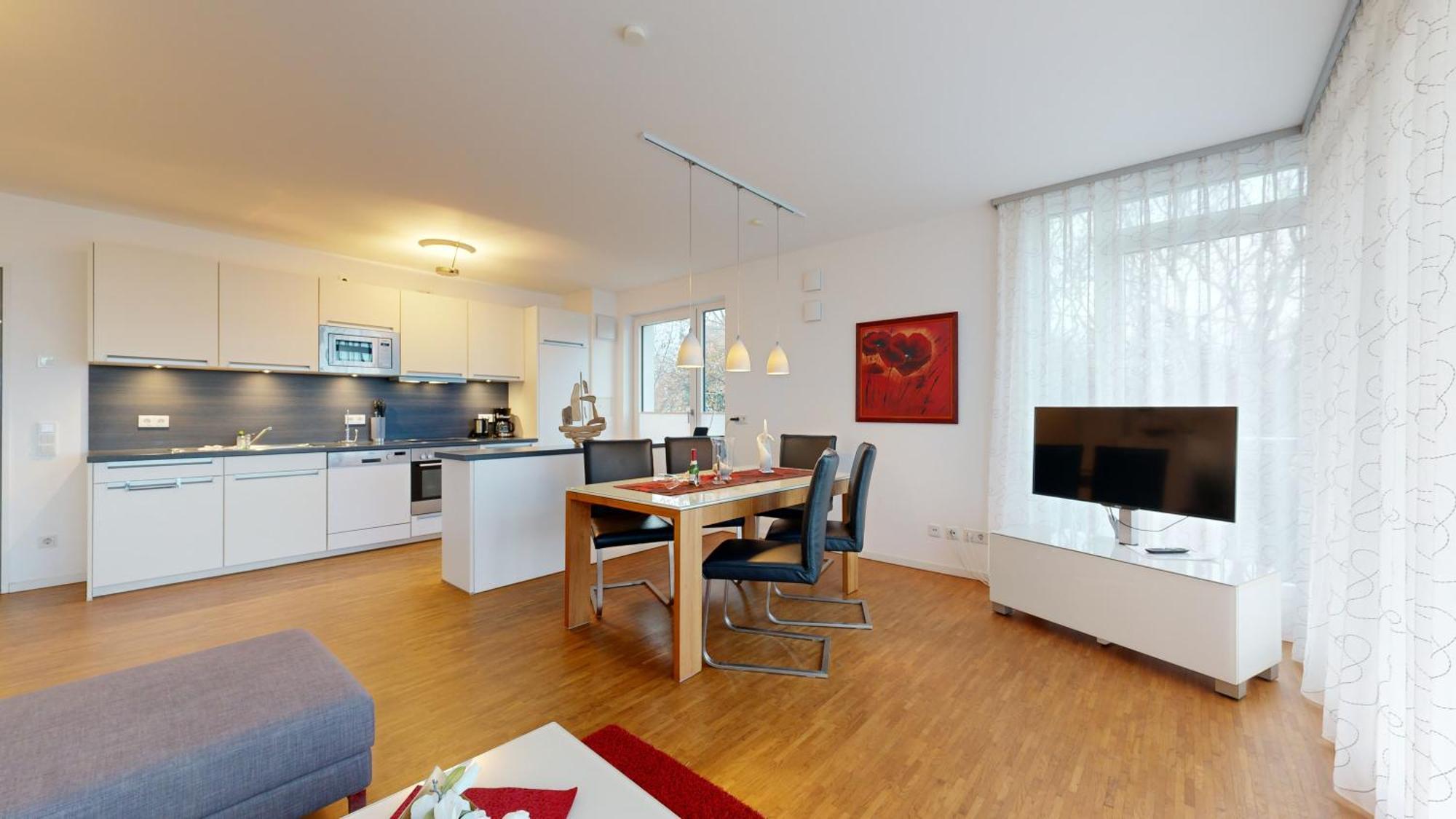 Duenenresort In Binz, Strandnahe Und Moderne Fewos Mit Balkon, Teilweise Mit Meerblick, Buitenkant foto