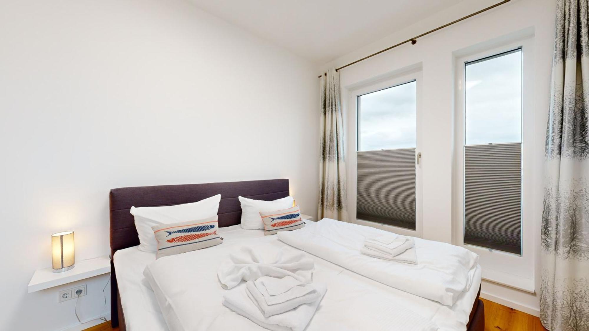 Duenenresort In Binz, Strandnahe Und Moderne Fewos Mit Balkon, Teilweise Mit Meerblick, Buitenkant foto