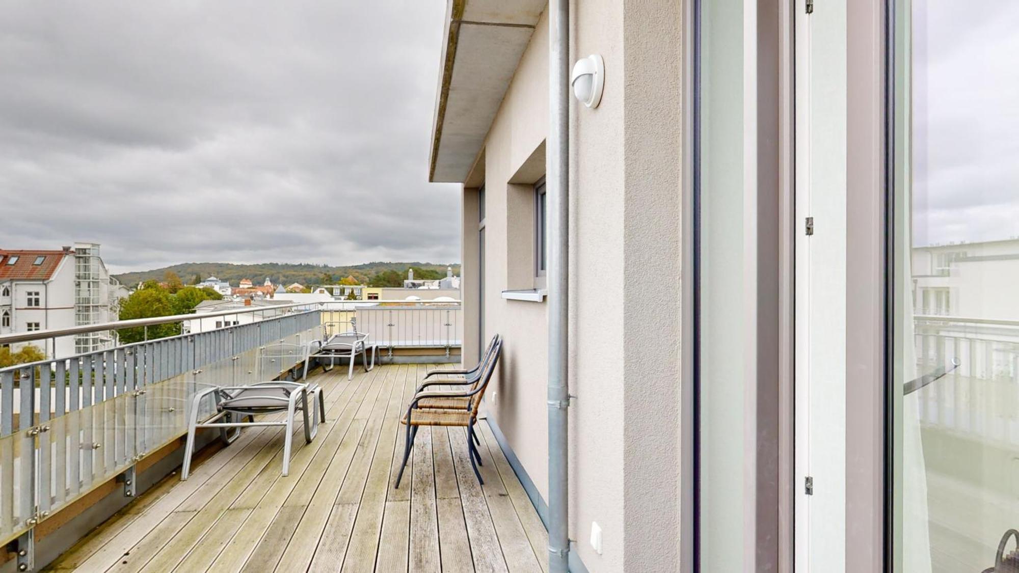 Duenenresort In Binz, Strandnahe Und Moderne Fewos Mit Balkon, Teilweise Mit Meerblick, Buitenkant foto