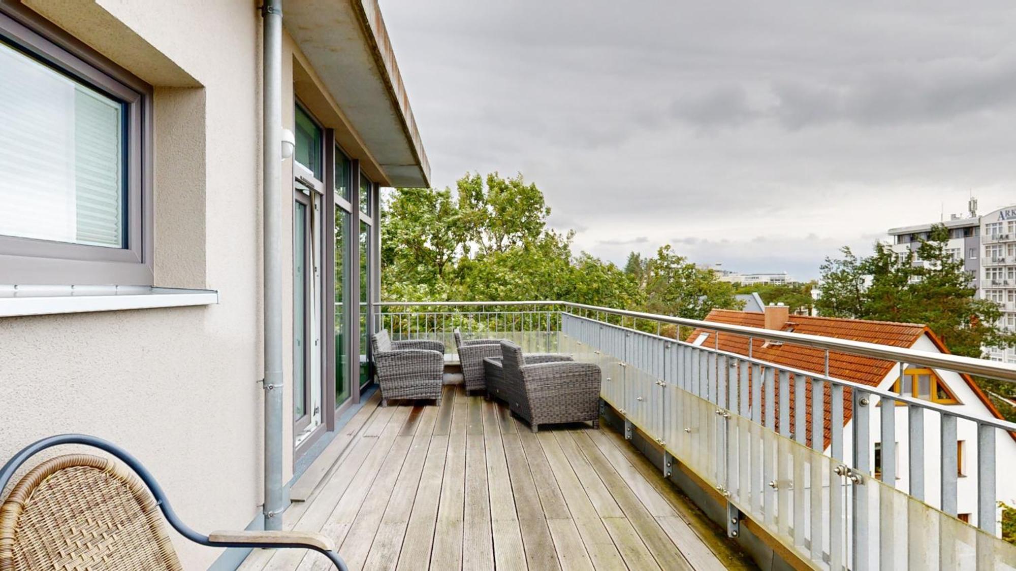 Duenenresort In Binz, Strandnahe Und Moderne Fewos Mit Balkon, Teilweise Mit Meerblick, Buitenkant foto