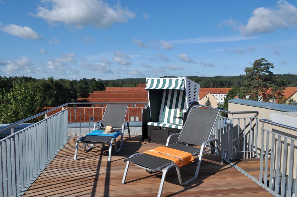 Duenenresort In Binz, Strandnahe Und Moderne Fewos Mit Balkon, Teilweise Mit Meerblick, Buitenkant foto